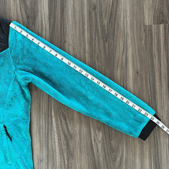 The North Face Women's Oso Full Zip Hooded Fleece Jacket Kokomo Green size large - Picture 13 of 13